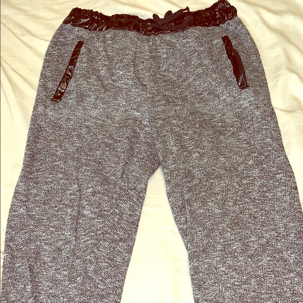 Grey joggers
